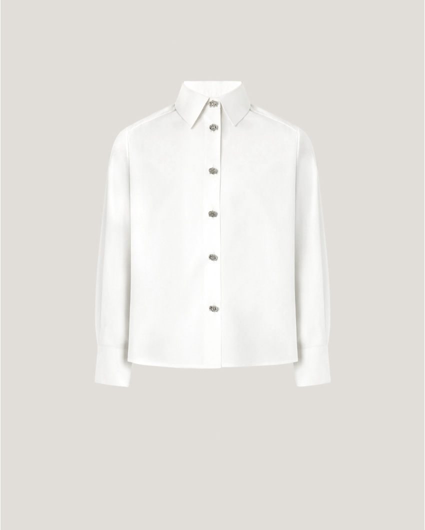 Classic cotton poplin shirt