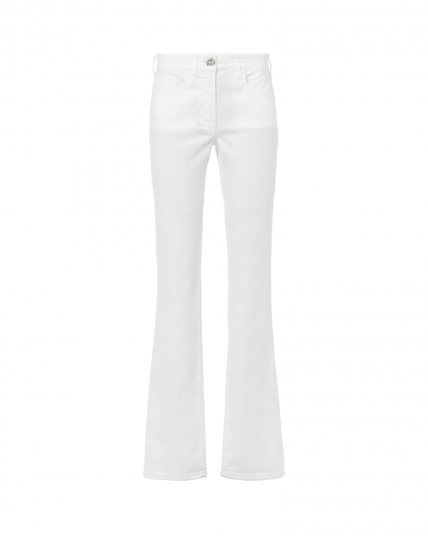 Slim white jeans 
