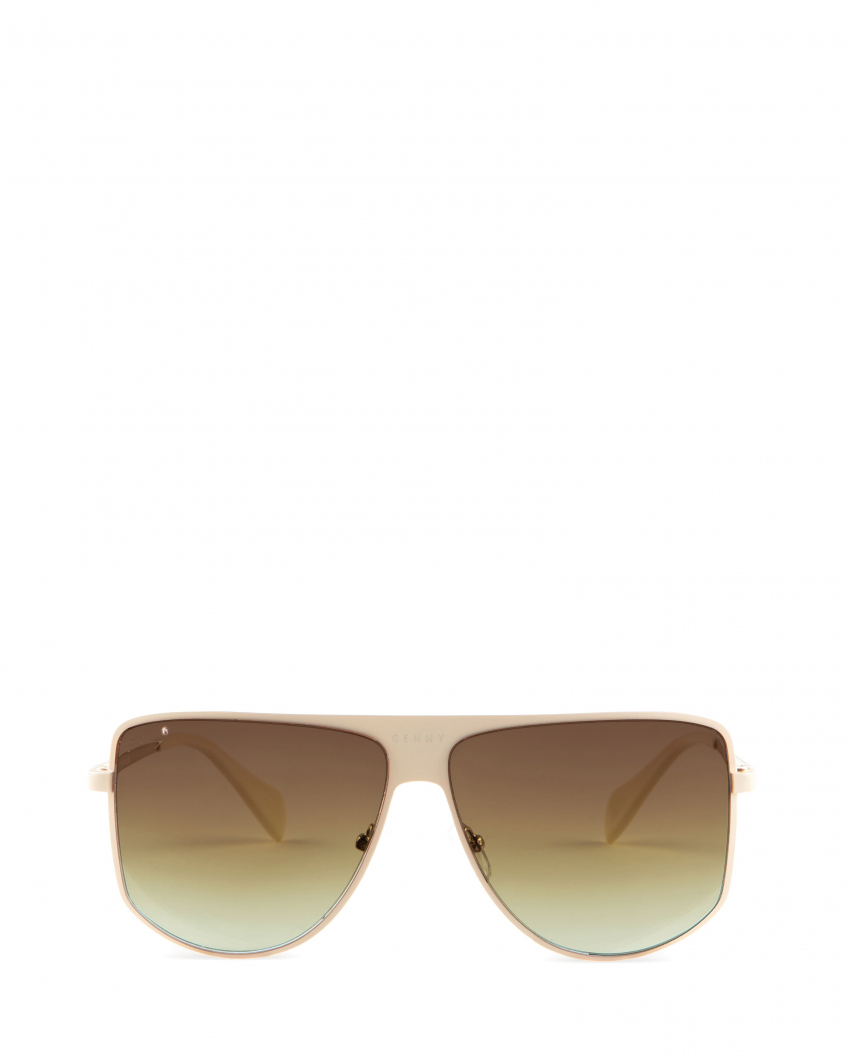 Aviator golden frame sunglasses