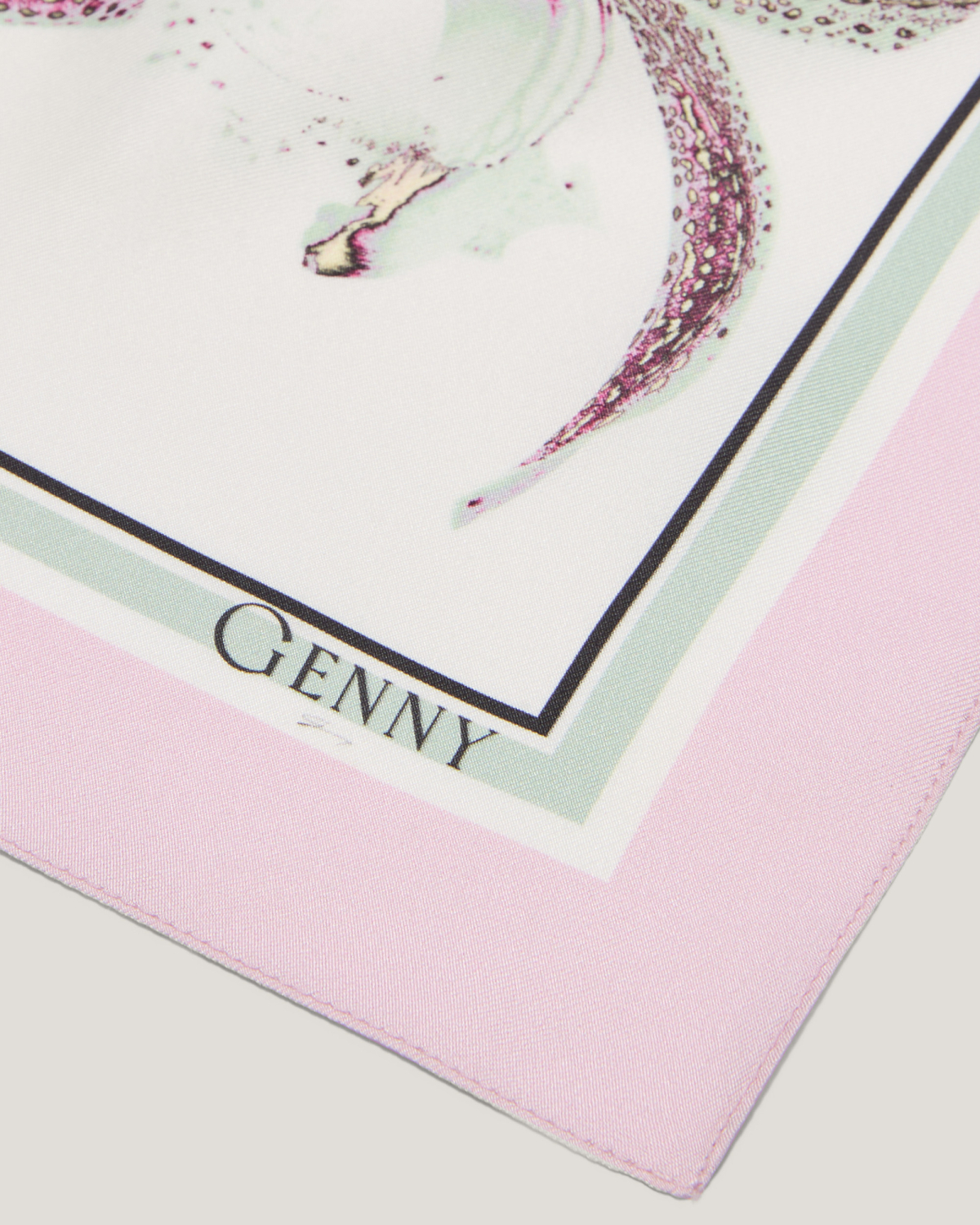 Jungle Orchids medium silk scarf | Silk Scarves, Accessories | Genny