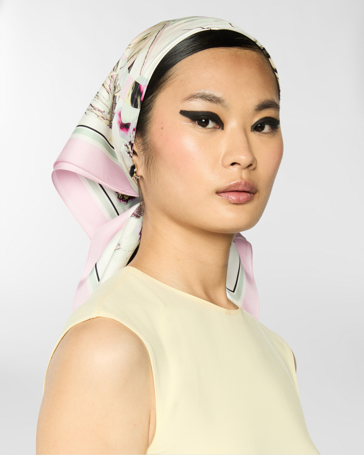 Jungle Orchids medium silk scarf | Silk Scarves, Accessories | Genny