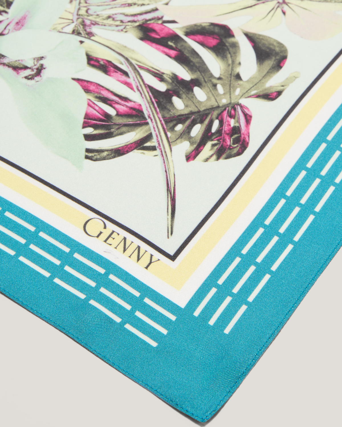 Jungle Orchids medium silk scarf | Silk Scarves, Accessories | Genny