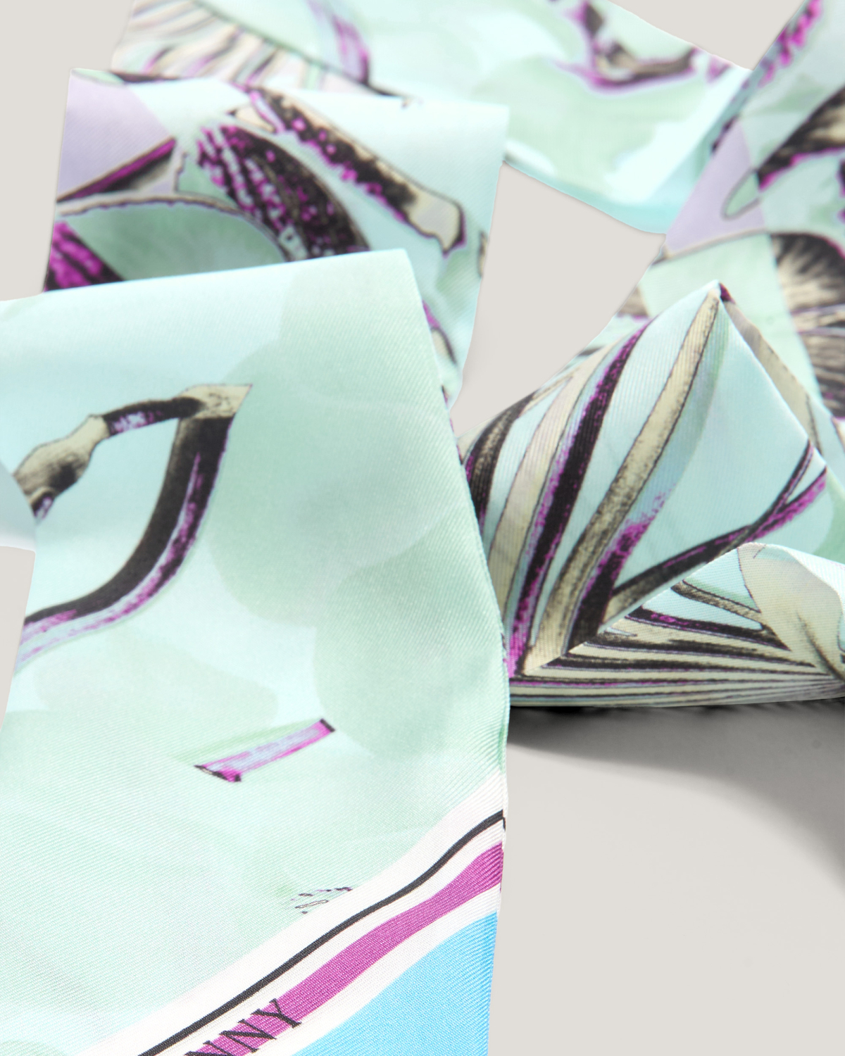 Jungle Orchids silk scarf | Silk Scarves, Accessories | Genny