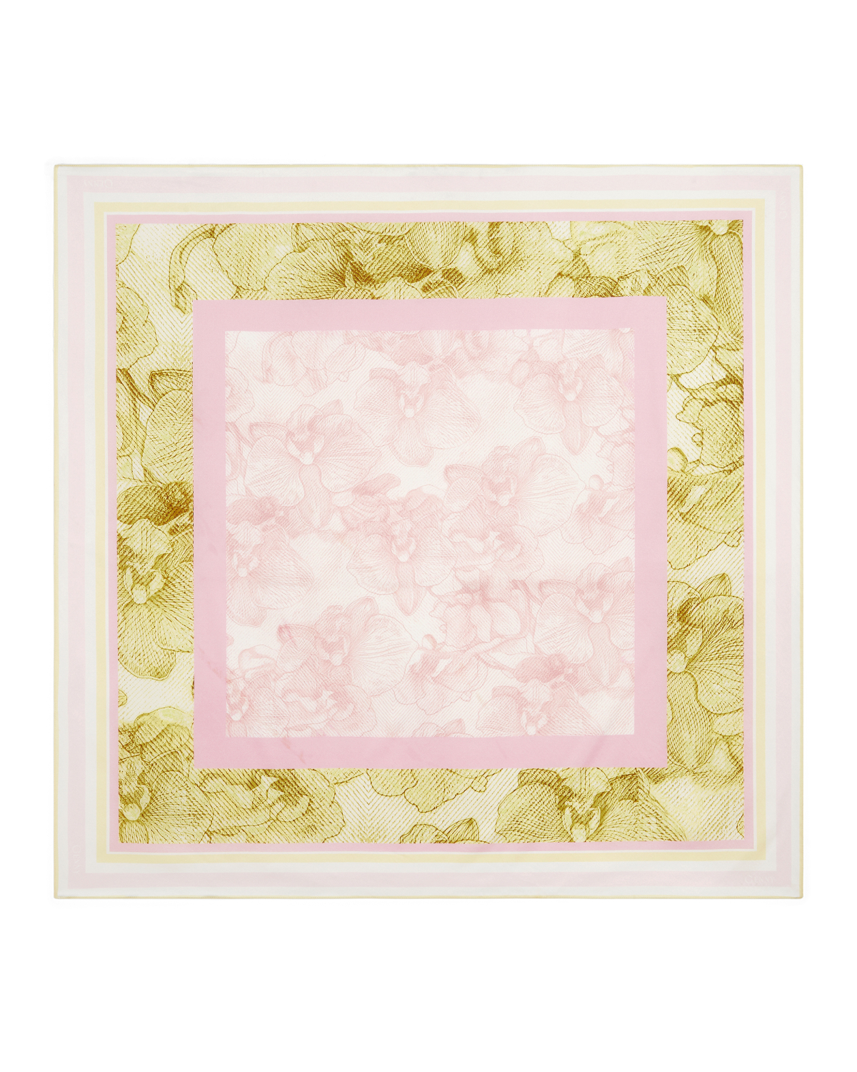 Silk scarf with orchid print | Valentine's Gifts, Cruise 2026 Collection, Sale 40%, Accessories, Silk Scarves | Genny