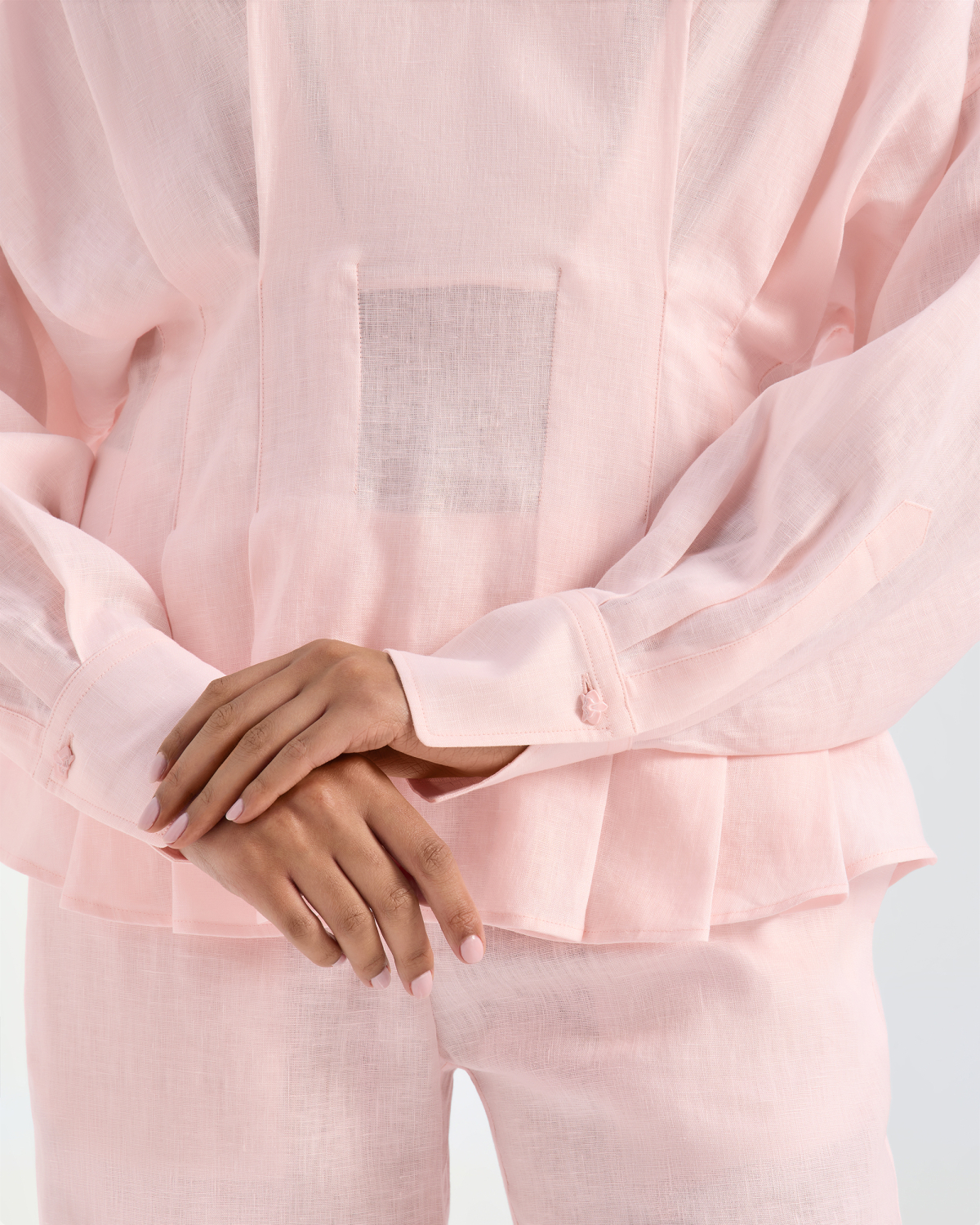 Linen V-neckline shirt | Valentine's Gifts, Cruise 2026 Collection, Sale 40%, Saldi | Genny