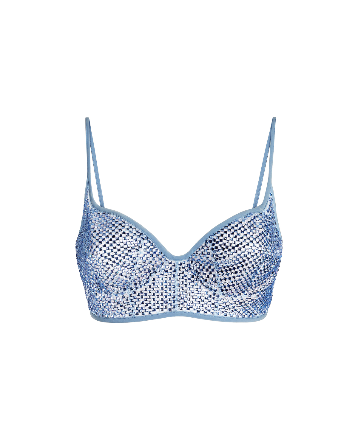 Top in rete con strass | Collezione Cruise 2026, Top & Bluse | Genny