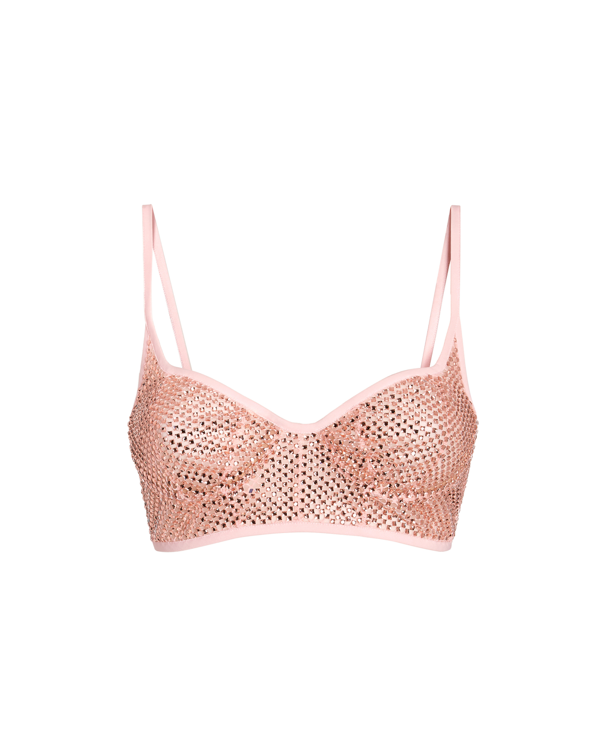 Top in rete con strass | San Valentino, Collezione Cruise 2026, Top & Bluse | Genny