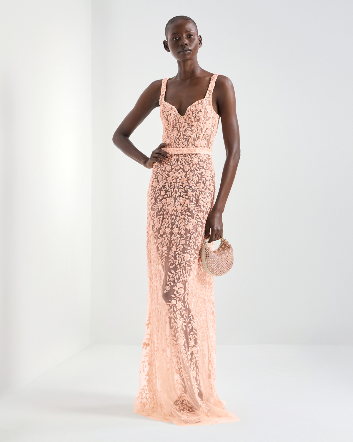 Embroidered tulle dress | Sale 40%, Saldi, SS26 Show Collection, Dresses & Jumpsuits, Evening and Cocktail dresses | Genny