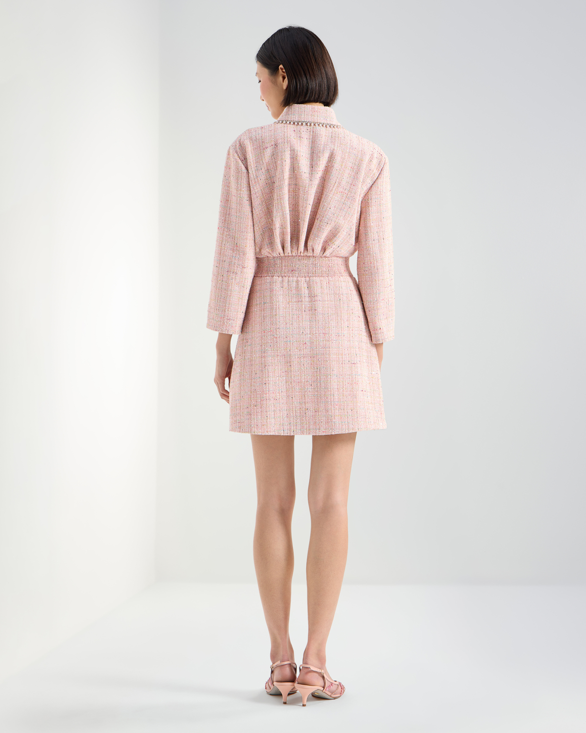 Textured fabric dress | Pre Fall Collection 2026-27, Dresses & Jumpsuits, Daily dresses | Genny