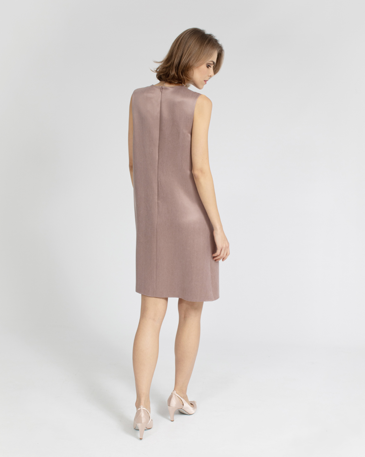 Midi V neck sleeveless dress | Sale, -40% | Genny