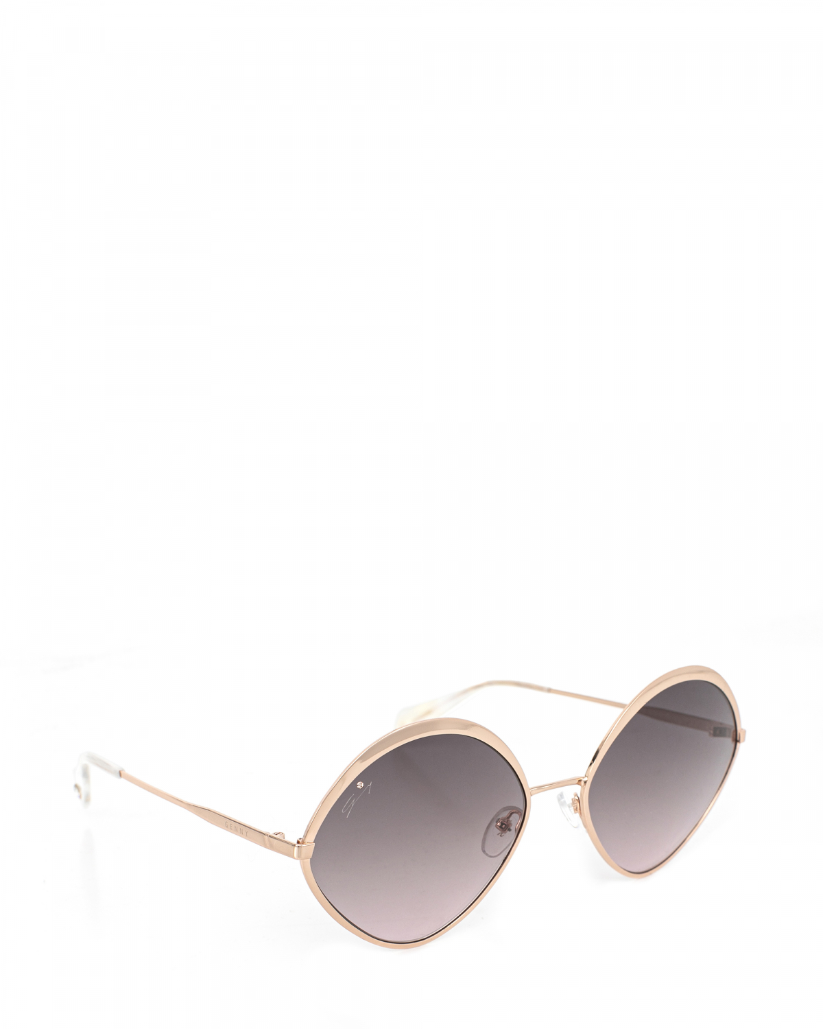 Gold frame sunglasses | Accessories, Sunglasses | Genny