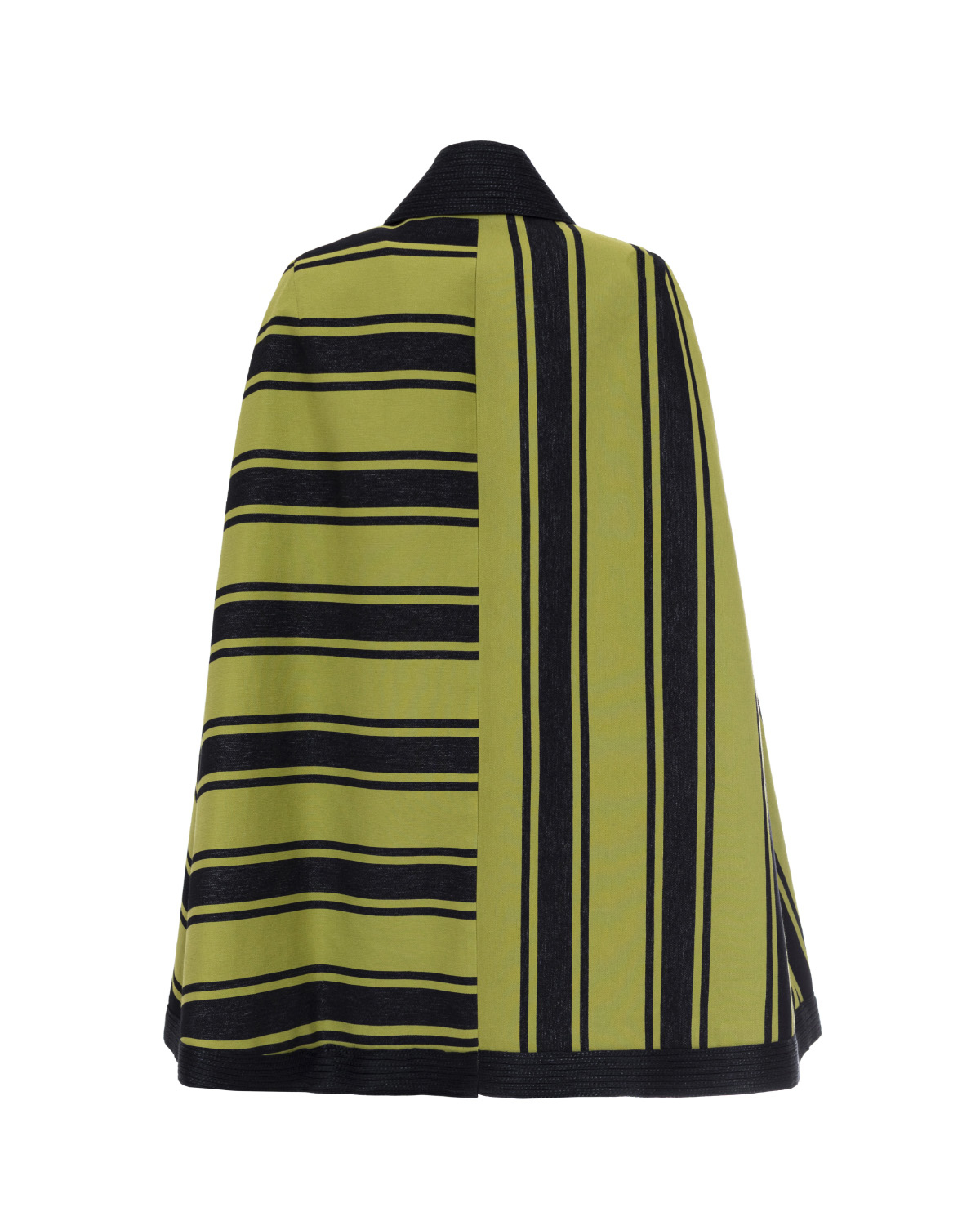 Striped jacquard cape | Temporary Flash Sale | Genny