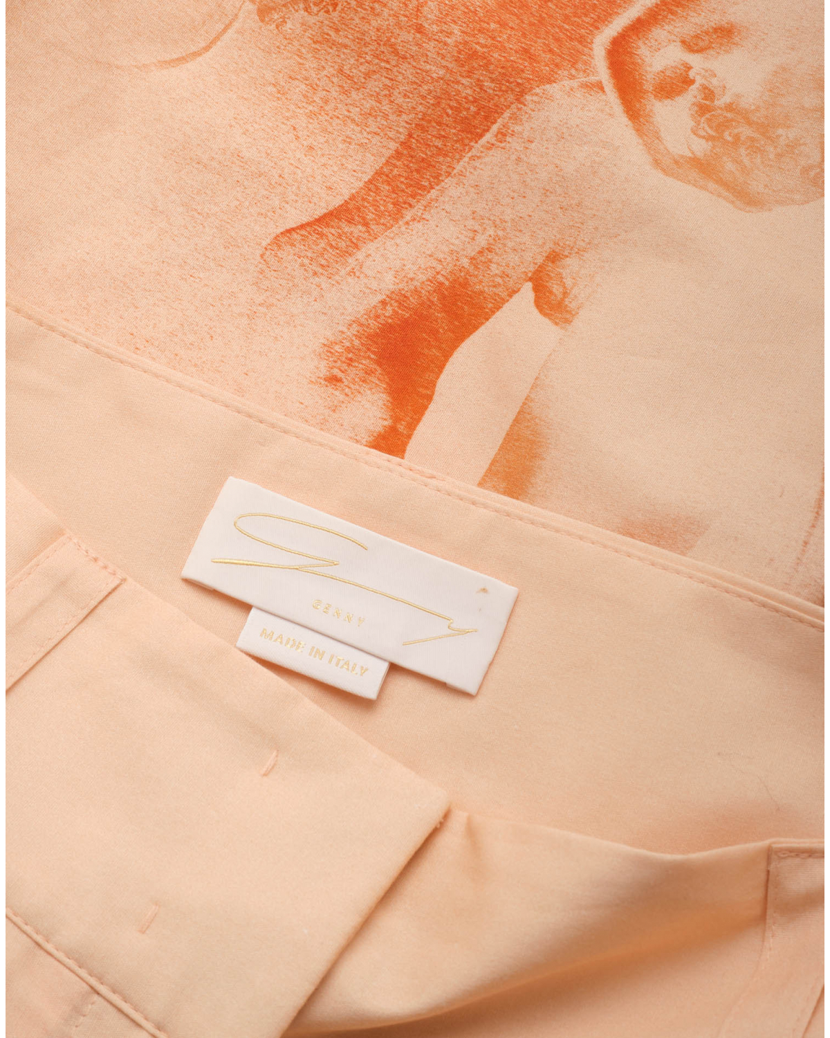 Pleated cotton twill shorts | Temporary Flash Sale | Genny