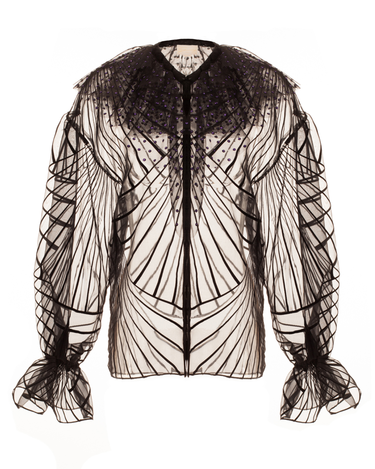 Silk ruffled blouse | Temporary Flash Sale | Genny