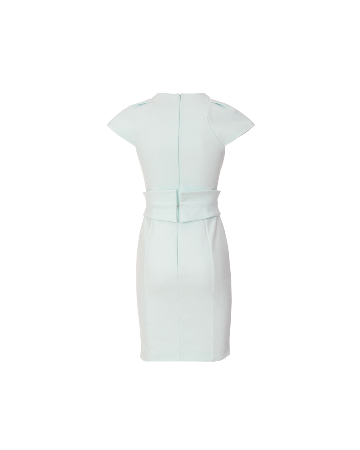 Aqua green stretch cotton pencil dress | Temporary Flash Sale | Genny