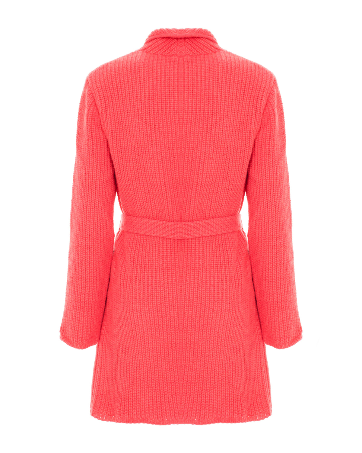 Pink oversized cardigan in wool | | Genny