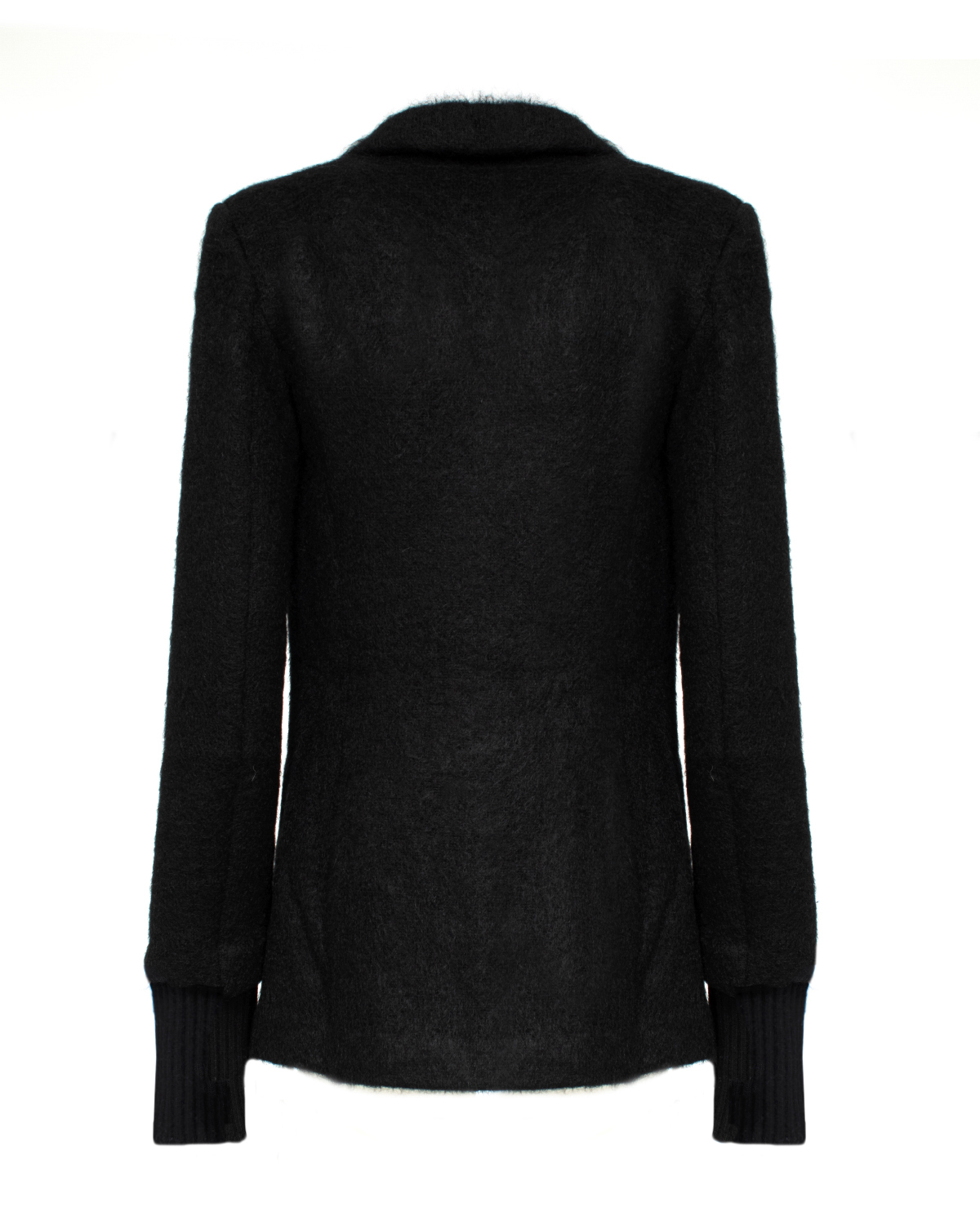Black mohair jacket | | Genny